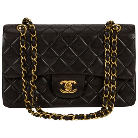 chanel gold and black purse|chanel black and gold purse.